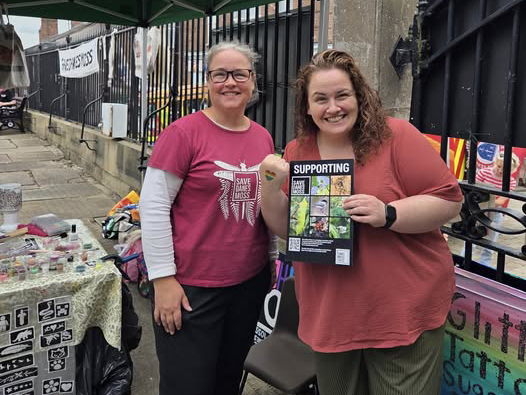 Jessica Gunning at Macclesfield Treacle Market